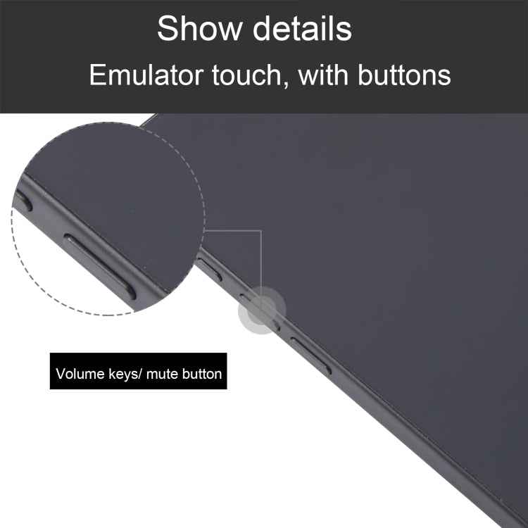 For iPhone 16 Pro Black Screen Non-Working Fake Dummy Display Model, For iPhone 16 Pro Black Screen