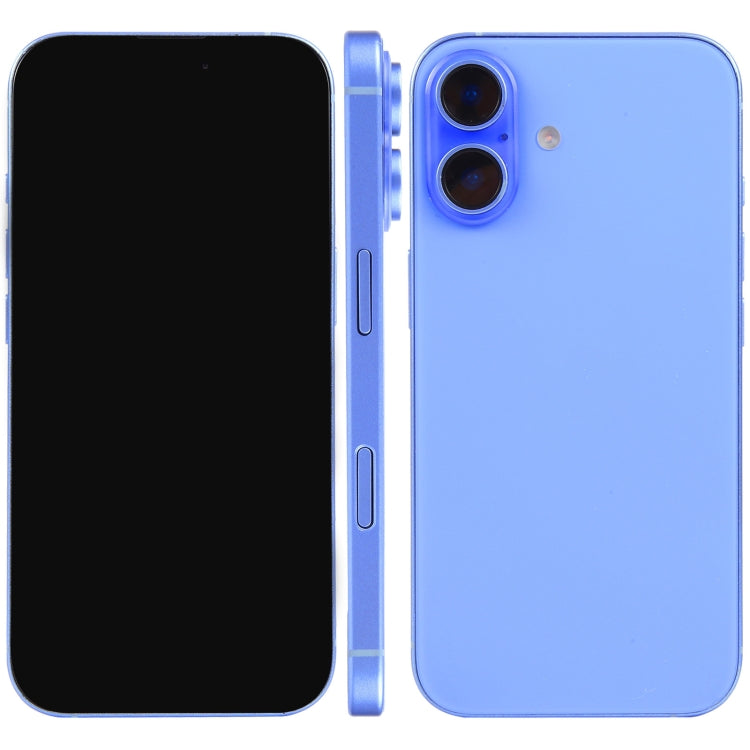 For iPhone 16 Black Screen Non-Working Fake Dummy Display Model, For iPhone 16 Black Screen No Brand