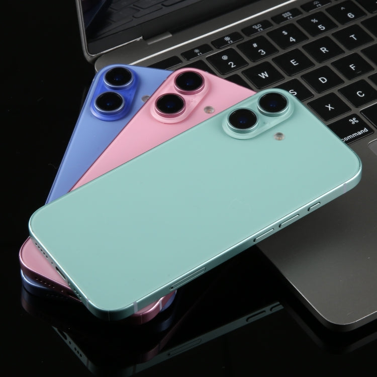 For iPhone 16 Plus Black Screen Non-Working Fake Dummy Display Model