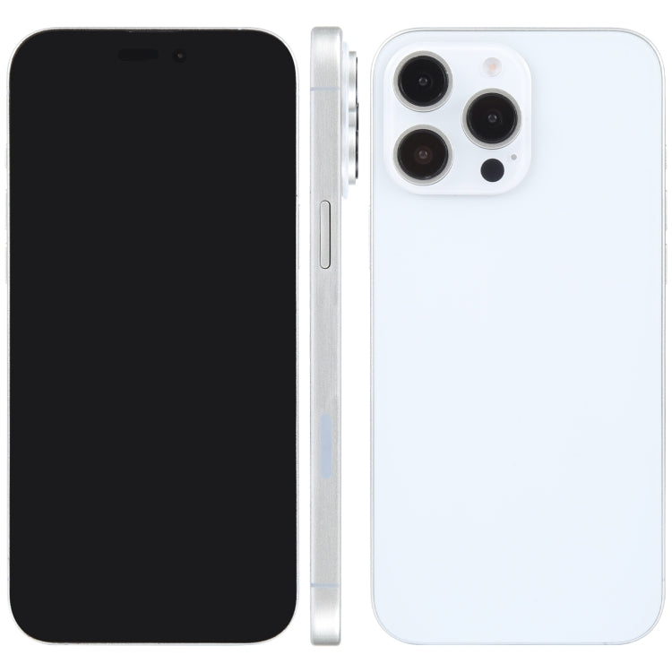 For iPhone 16 Pro Black Screen Non-Working Fake Dummy Display Model, For iPhone 16 Pro Black Screen No Brand