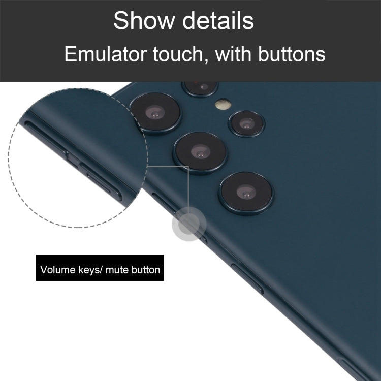 For Samsung Galaxy S22 Ultra 5G Black Screen Non-Working Fake Dummy Display Model