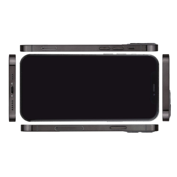 Black Screen Non-Working Fake Dummy Display Model for iPhone 12 Pro Max, Light Version, For iPhone 12 Pro Max Black Screen Light Version