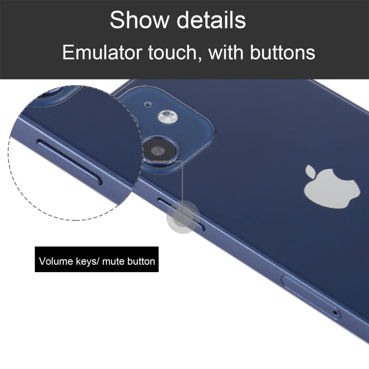Black Screen Non-Working Fake Dummy Display Model for iPhone 12 mini (5.4 inch), Light Version, For iPhone 12 mini Black Screen Light Version