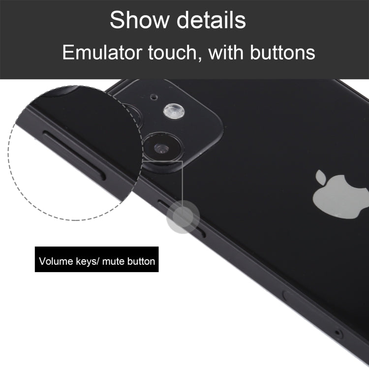 For iPhone 12 Black Screen Non-Working Fake Dummy Display Model, Light Version