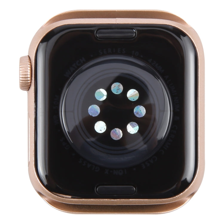 For Apple Watch Series 10 42mm Black Screen Non-Working Fake Dummy Display Model, For Photographing Watch-strap, No Watchband