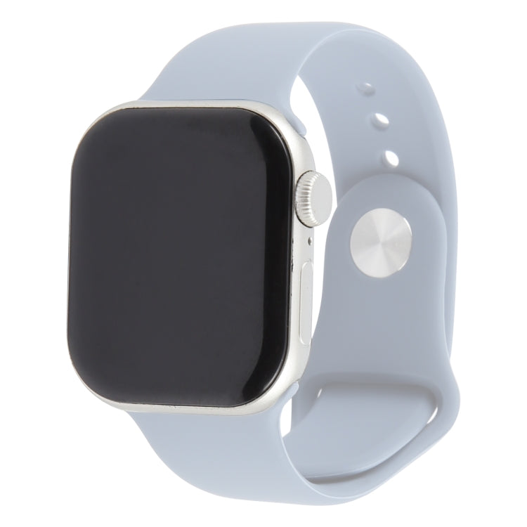 For Apple Watch Series 10 46mm Black Screen Non-Working Fake Dummy Display Model, For Photographing Watch-strap, No Watchband