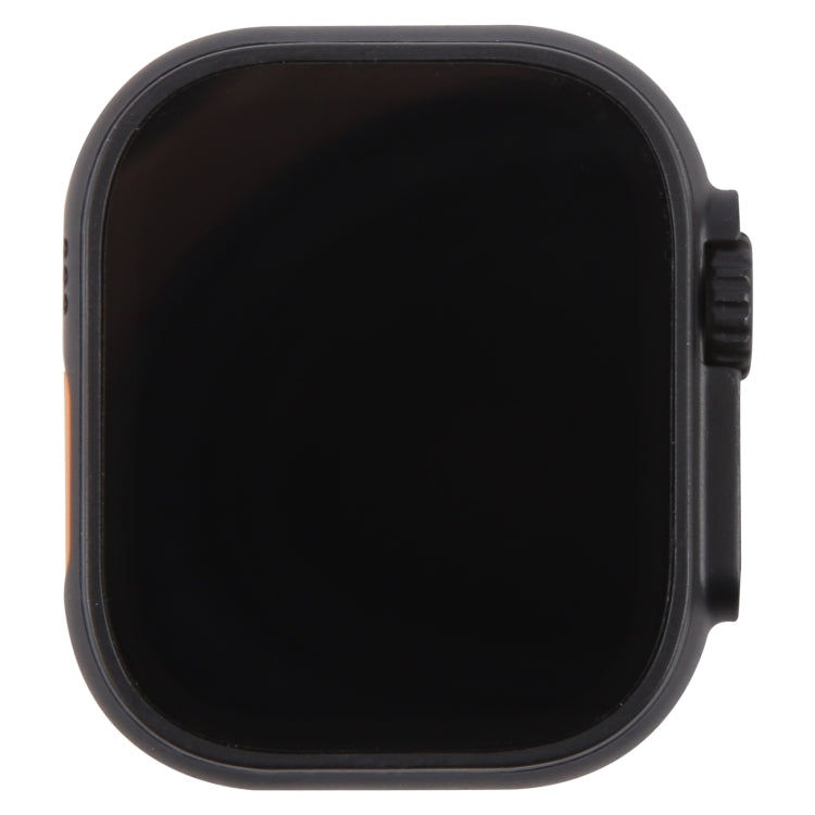 For Apple Watch Ultra 2 49mm Black Screen Non-Working Fake Dummy Display Model, For Photographing Watch-strap, No Watchband