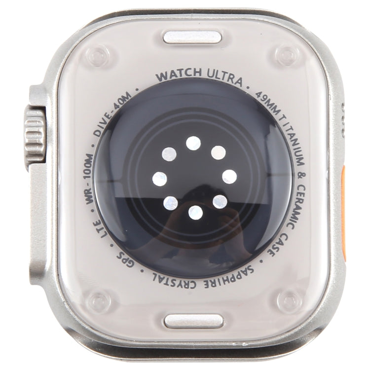 For Apple Watch Ultra 2 49mm Black Screen Non-Working Fake Dummy Display Model, For Photographing Watch-strap, No Watchband, Ultra 2 49mm Black Screen, No Watchband (Silver), Ultra 2 49mm, No Watchband