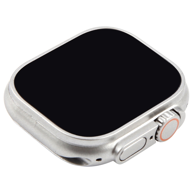 For Apple Watch Ultra 2 49mm Black Screen Non-Working Fake Dummy Display Model, For Photographing Watch-strap, No Watchband, Ultra 2 49mm Black Screen, No Watchband (Silver), Ultra 2 49mm, No Watchband