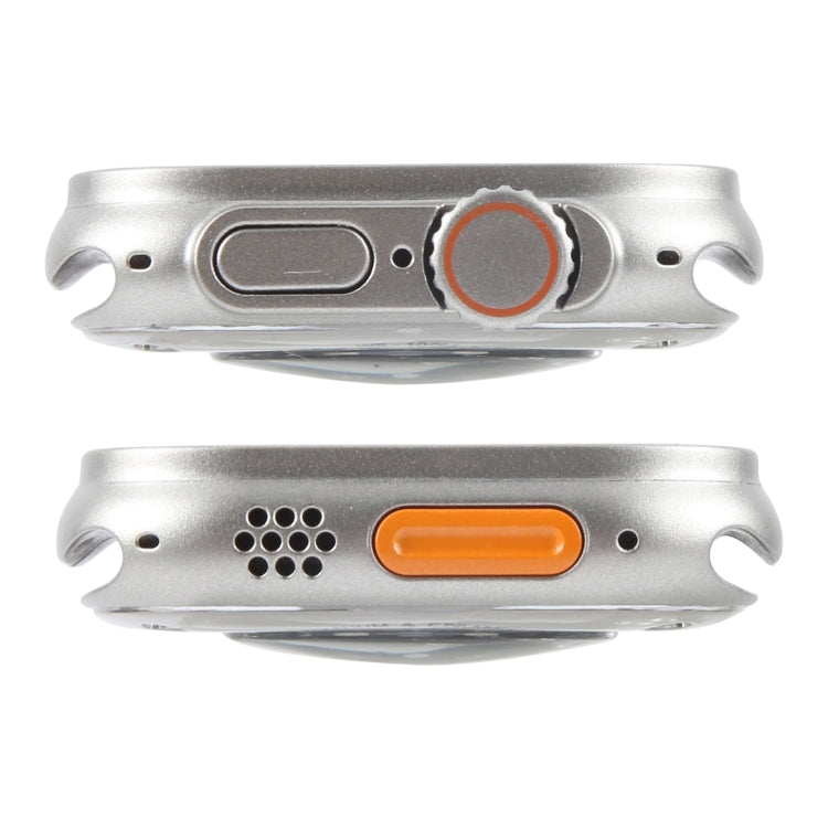 For Apple Watch Ultra 2 49mm Black Screen Non-Working Fake Dummy Display Model, For Photographing Watch-strap, No Watchband, Ultra 2 49mm Black Screen, No Watchband (Silver), Ultra 2 49mm, No Watchband