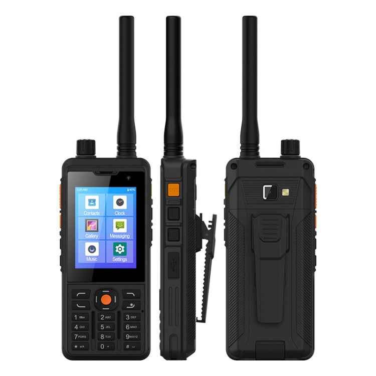 IP65 Waterproof Dustproof Shockproof, 5300mAh Battery, 2.8 inch Android 9.0 MTK6739 Quad Core up to 1.3GHz, Network: 4G, PTT