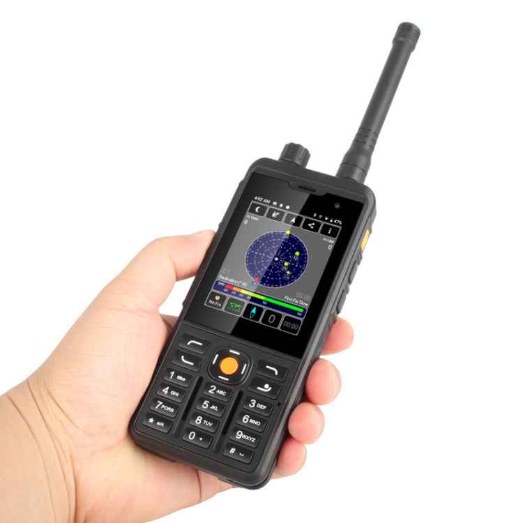 IP65 Waterproof Dustproof Shockproof, 5300mAh Battery, 2.8 inch Android 9.0 MTK6739 Quad Core up to 1.3GHz, Network: 4G, PTT