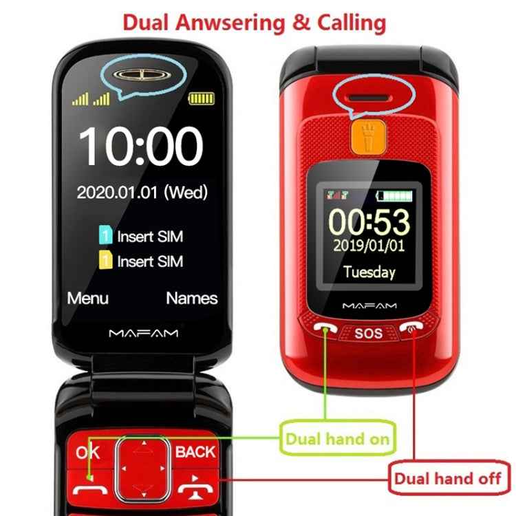 2.4 inch, 32MB+32MB, Support FM, SOS, GSM, Family Number, Big Keys, Dual SIM