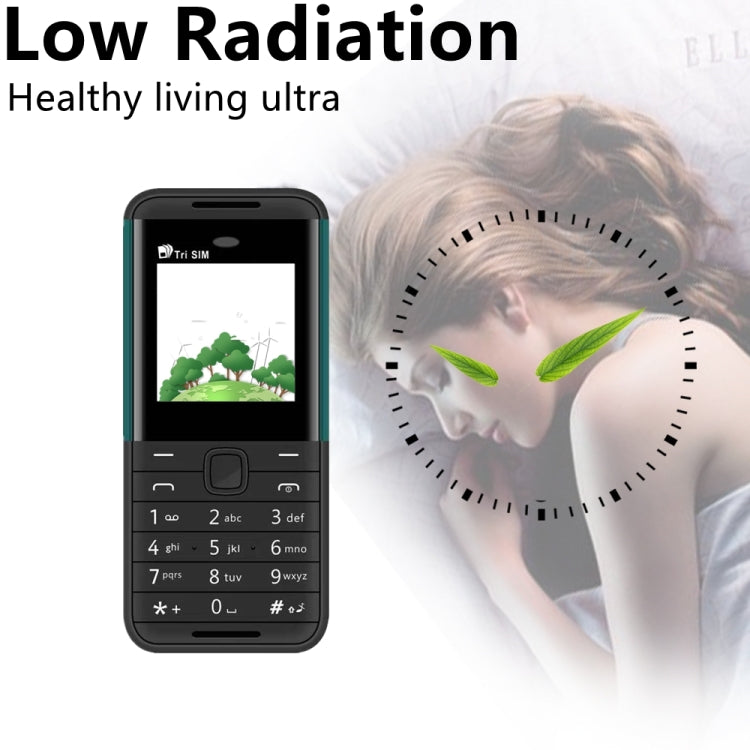 1.33 inch, MTK6261D, 21 Keys, Support Bluetooth, FM, Magic Sound, Auto Call Record, GSM, Triple SIM, Russian Key