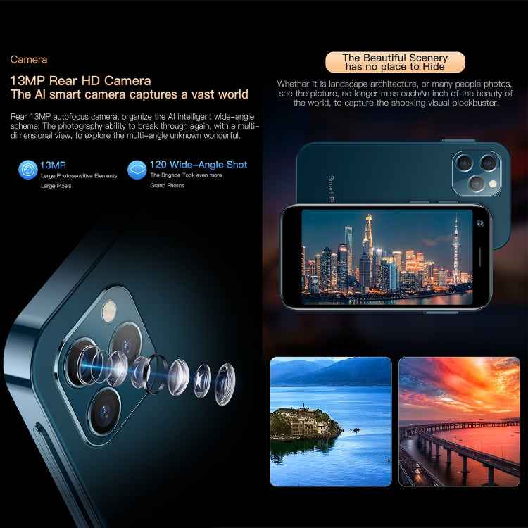 SOYES XS12 Pro, 4GB+64GB 3.0 inch Android 10.0 MTK6750 Octa Core, Bluetooth, WiFi, FM, OTG, Network: 4G, Dual SIM, Support Google Play