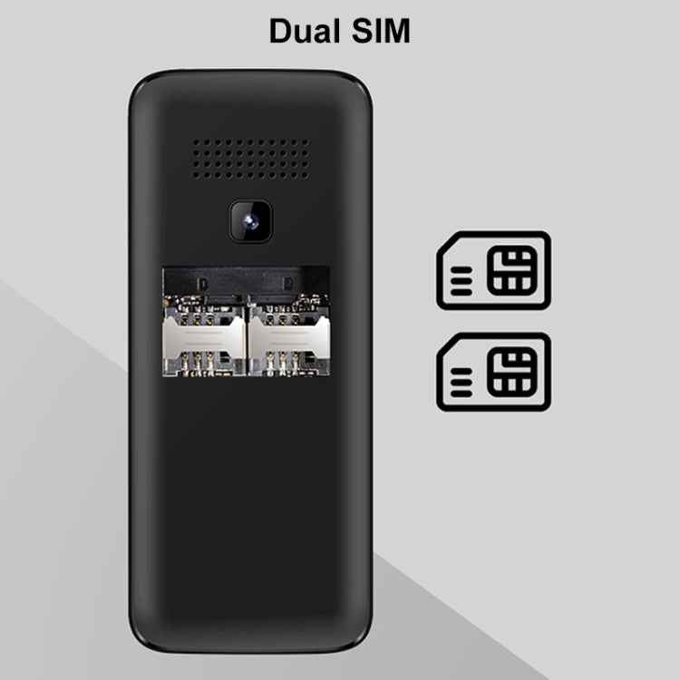 1.77 inch, 800mAh Battery, 21 Keys, Support Bluetooth, FM, MP3, MP4, GSM, Dual SIM