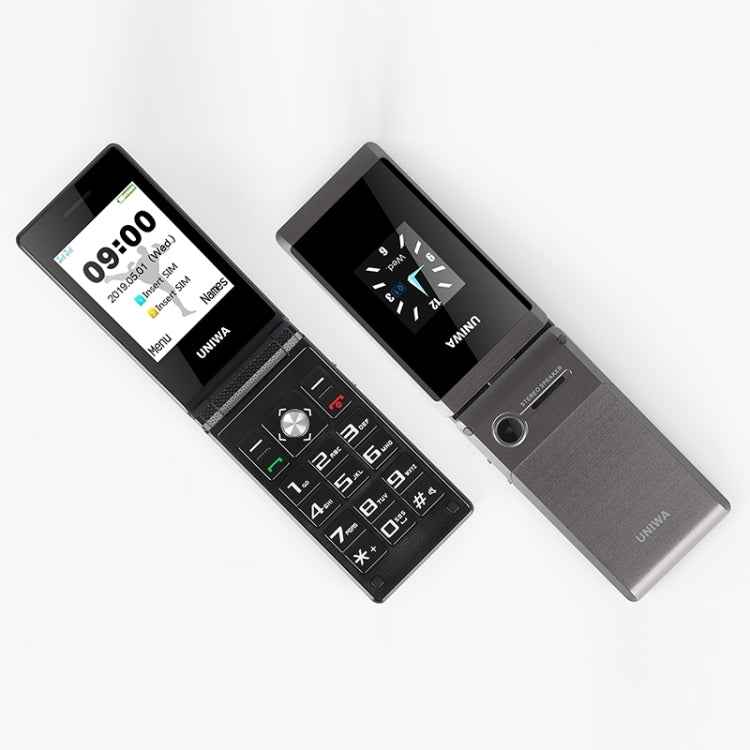 2.8 inch + 1.77 inch, MT6261D, Support Bluetooth, FM, SOS, GSM, Dual SIM