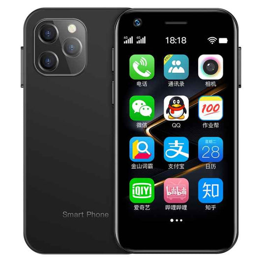SOYES XS12, 3GB+32GB, 3.0 inch Android 9.0 MTK6737M Quad Core up to 1.1GHz, Bluetooth, WiFi, FM, Network: 4G, Dual SIM