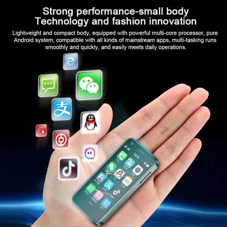 SOYES XS12, 3GB+32GB, 3.0 inch Android 9.0 MTK6737M Quad Core up to 1.1GHz, Bluetooth, WiFi, FM, Network: 4G, Dual SIM