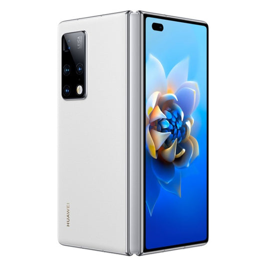 Quad Cameras, Face ID & Side Fingerprint Identification, 4500mAh Battery, 8.0 inch Inner Screen + 6.45 inch Outer Screen, HarmonyOS 2.0 Kirin 9000 5G Octa Core up to 3.13GHz, Network: 5G, OTG, NFC, Not Support Google Play, Leather 12GB+512GB