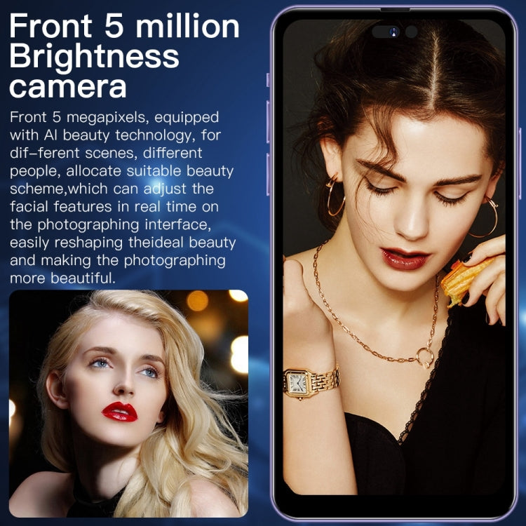 Face Identification, Android 8.1 MTK6580P Quad Core, Network: 3G, 2GB+16GB, H208 2GB+16GB