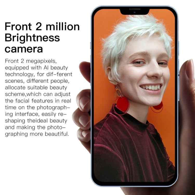Face Identification, Android 6.0 Spreadtrum 7731G Quad Core, Network: 3G, Dual SIM,  with 64GB TF Card