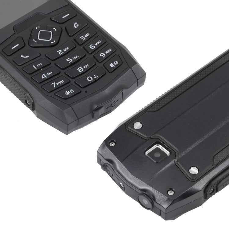 IP68 Waterproof Dustproof Shockproof, 2.4 inch, MTK6261D, 2000mAh Battery, SOS, FM, Dual SIM