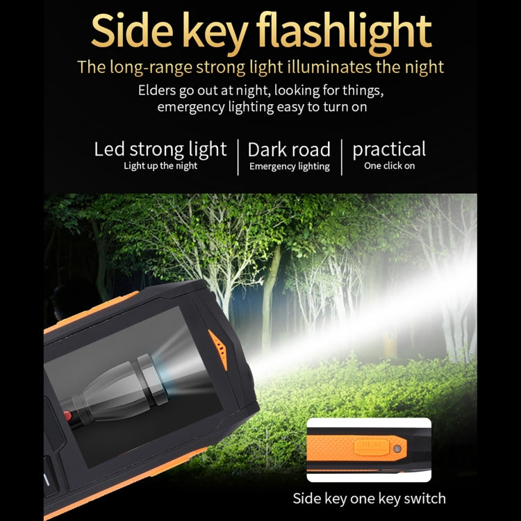 IP68 Waterproof Dustproof Shockproof, 2.4 inch, MTK6261D, 2000mAh Battery, SOS, FM, Dual SIM