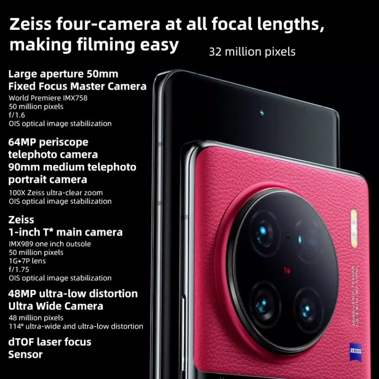 Quad Back Cameras, Screen Fingerprint Identification / Face ID, 4700mAh Battery, 6.78 inch Android 13.0 OriginOS 3 Qualcomm Snapdragon 8 Gen 2  Octa Core up to 3.2GHz, NFC, OTG, Network: 5G, Support Google Play, Support 50W Wireless Flash Charging�����...