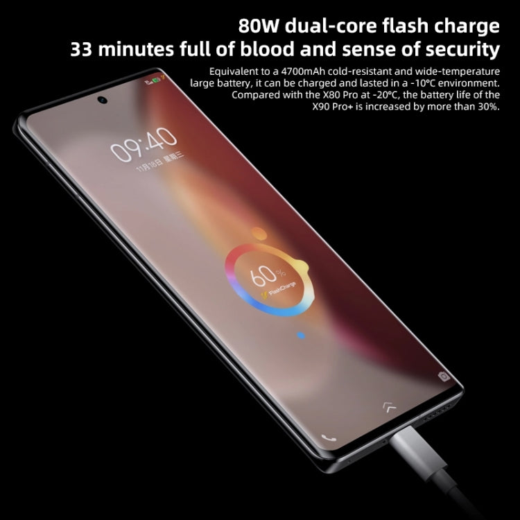 Quad Back Cameras, Screen Fingerprint Identification / Face ID, 4700mAh Battery, 6.78 inch Android 13.0 OriginOS 3 Qualcomm Snapdragon 8 Gen 2  Octa Core up to 3.2GHz, NFC, OTG, Network: 5G, Support Google Play, Support 50W Wireless Flash Charging�����...
