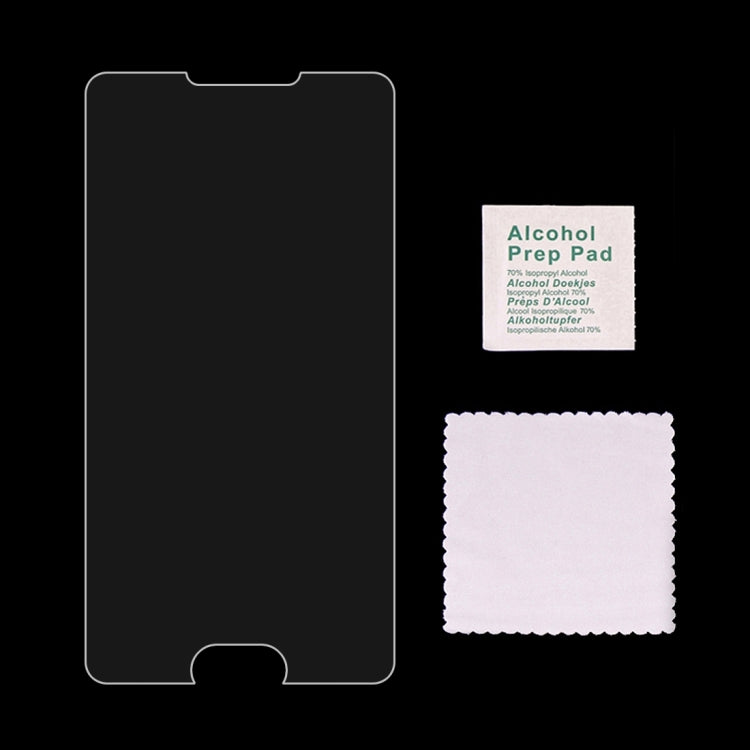 50 PCS for  Meizu Meilan Note 3 0.26mm 9H Surface Hardness 2.5D Explosion-proof Tempered Glass Film, No Retail Package