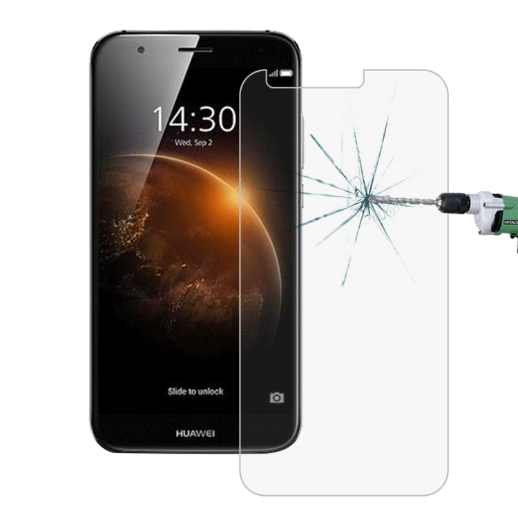 50 PCS for  Huawei GX8 0.26mm 9H Surface Hardness 2.5D Explosion-proof Tempered Glass Film, No Retail Package, 1pcs, For GX8