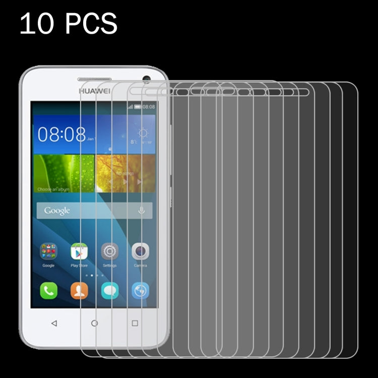 50 PCS for Huawei Y3 0.26mm 9H Surface Hardness 2.5D Explosion-proof Tempered Glass Film, No Retail Package