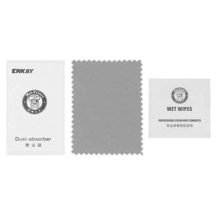 ENKAY Hat-Prince for 38mm Diameter Circular Dial Smart Watch 0.2mm 9H Surface Hardness 2.15D Curved Explosion-proof Tempered Glass Screen Film