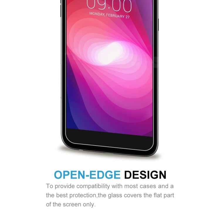 For LG X Power2 0.26mm 9H Surface Hardness Explosion-proof Non-full Screen Tempered Glass Screen Film