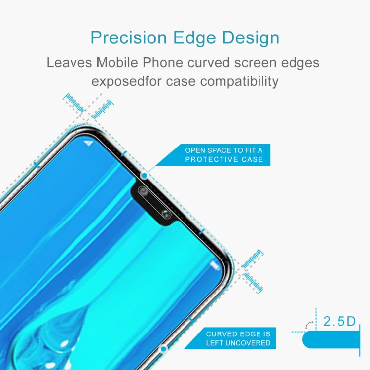 10 PCS 0.26mm 9H 2.5D Explosion-proof Tempered Glass Film for Huawei Y9 (2019) / Enjoy 9 Plus, For Huawei Y9 (2019) / Enjoy 9 Plus (10 PCS)