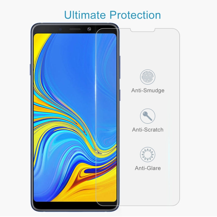10 PCS 0.26mm 9H 2.5D Explosion-proof Tempered Glass Film for Galaxy A9 (2018) / A9s, For Galaxy A9 (2018) / A9s (10 PCS)