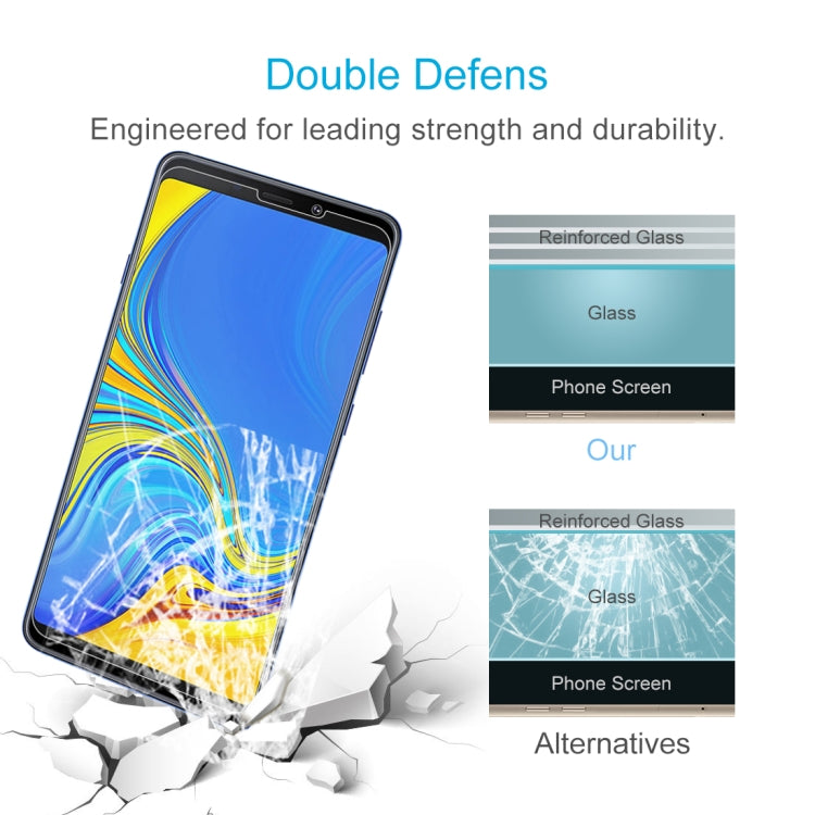 10 PCS 0.26mm 9H 2.5D Explosion-proof Tempered Glass Film for Galaxy A9 (2018) / A9s, For Galaxy A9 (2018) / A9s (10 PCS)