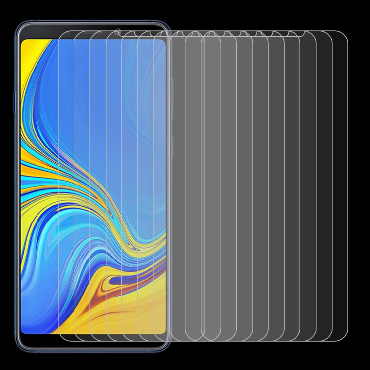 10 PCS 0.26mm 9H 2.5D Explosion-proof Tempered Glass Film for Galaxy A9 (2018) / A9s, For Galaxy A9 (2018) / A9s (10 PCS)