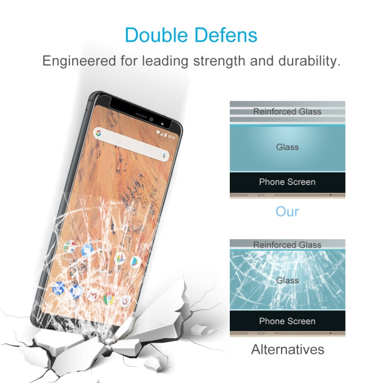 0.26mm 9H 2.5D Tempered Glass Film for BQ Aquaris X2 / Aquaris X2 Pro, For BQ X2 / X2 Pro(1pc)