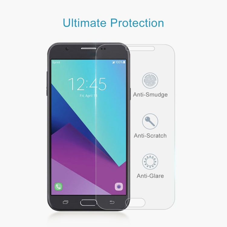 10 PCS 0.26mm 9H 2.5D Tempered Glass Film for Samsung Galaxy J7 V