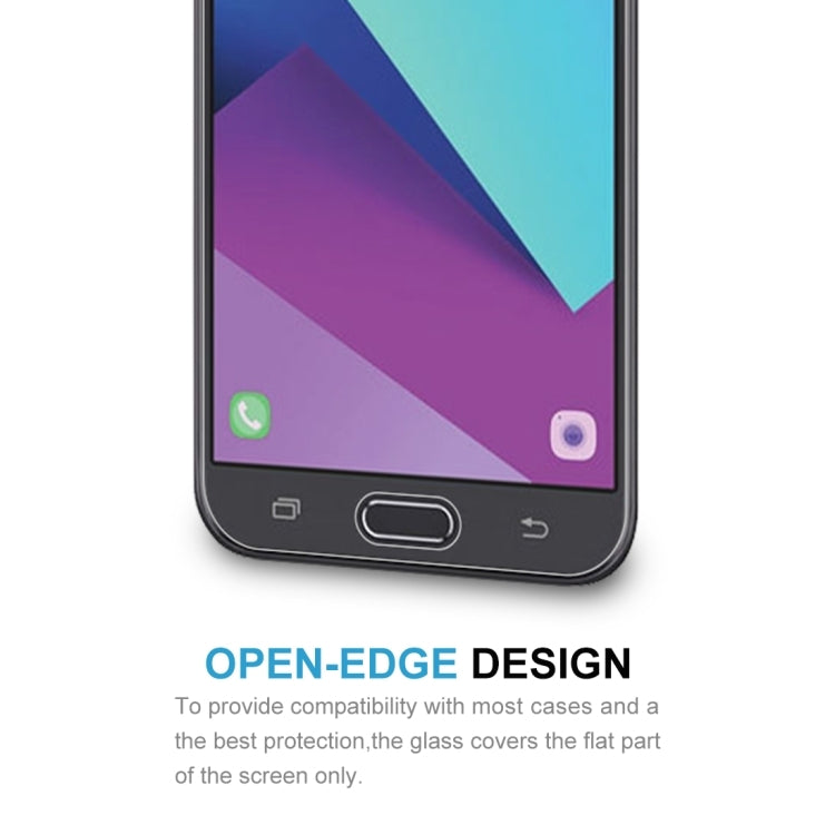 10 PCS 0.26mm 9H 2.5D Tempered Glass Film for Samsung Galaxy J7 V