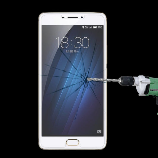 For Meizu M3 Max / Meilan Max 0.26mm 9H Surface Hardness Explosion-proof Non-full Screen Tempered Glass Screen Film, For M3 Max / Meilan Max