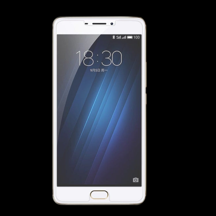 For Meizu M3 Max / Meilan Max 0.26mm 9H Surface Hardness Explosion-proof Non-full Screen Tempered Glass Screen Film, For M3 Max / Meilan Max