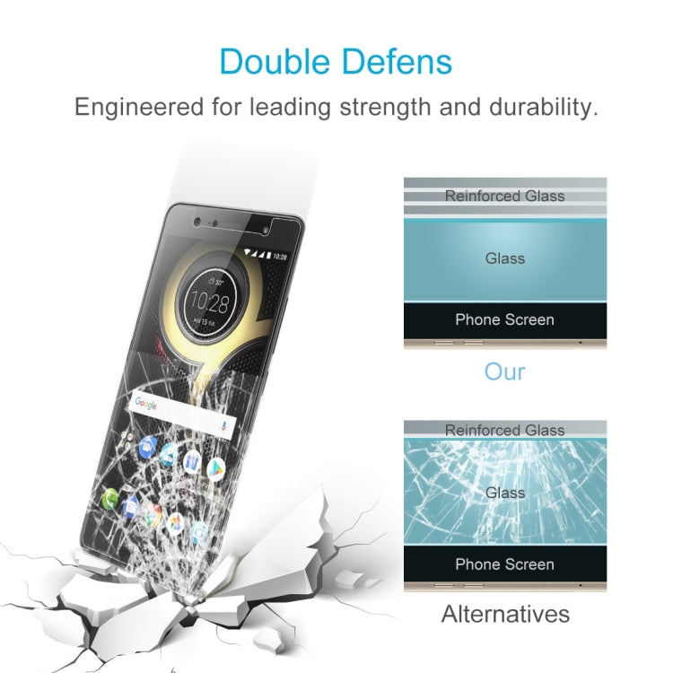 0.26mm 9H 2.5D Tempered Glass Film for Lenovo K8 Plus, For K8 Plus