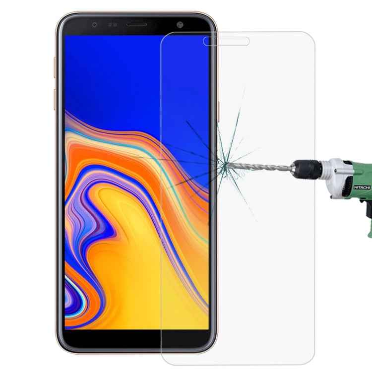 0.26mm 9H Surface Hardness 2.5D Curved Edge Tempered Glass Film for Galaxy J4+ / J6+