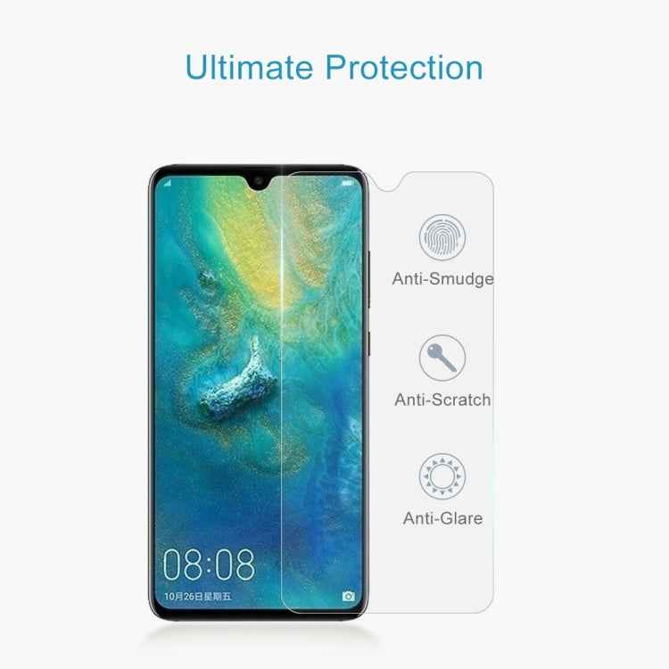 100 PCS 0.26mm 9H Surface Hardness 2.5D Curved Edge Tempered Glass Film for Huawei Mate 20