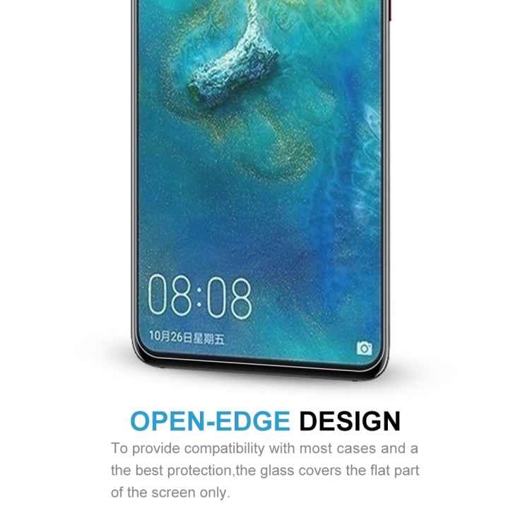 100 PCS 0.26mm 9H Surface Hardness 2.5D Curved Edge Tempered Glass Film for Huawei Mate 20