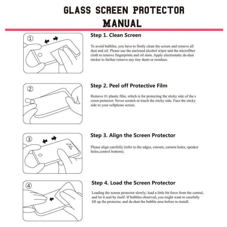 ENKAY Hat-prince 0.26mm 9H  2.5D Curved Edge Tempered Glass Film for OnePlus 6T & 7