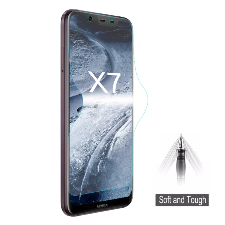 ENKAY Hat-Prince 3D Full Screen Protector Explosion-proof Hydrogel Film for Nokia X7, Nokia X7